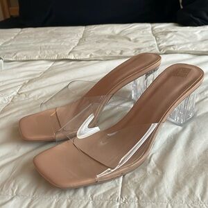 Clear Nude Heel